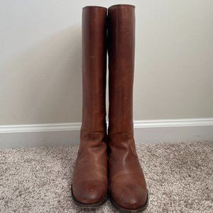 Women's Frye Leather Tall Riding Boots